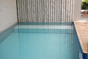 cubierta para piscina de láminas