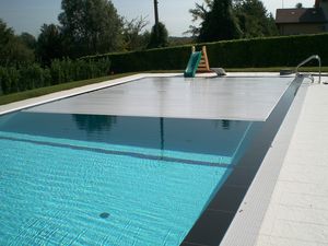 cubierta para piscina automática