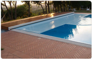 cubierta para piscina automática / de seguridad / de láminas