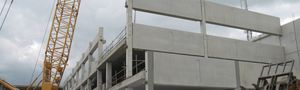 panel de construcción de hormigón