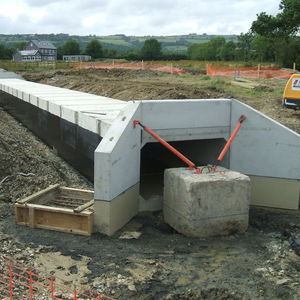 muro de cabeza prefabricado