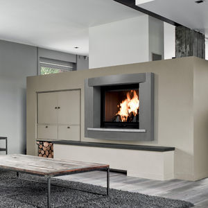 revestimiento de chimenea contemporáneo