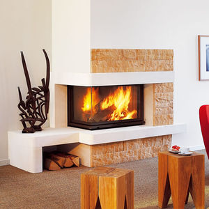 revestimiento de chimenea contemporáneo