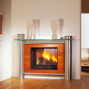 marco para chimenea contemporáneo