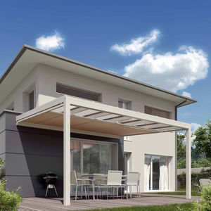 cobertura para pérgola con protección solar