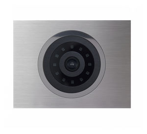 cámara de seguridad IP / encastrable / de exterior / de color