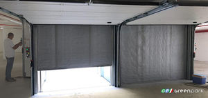 puertas industriales abatibles