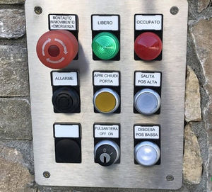 teclado de control para el control de ascensores