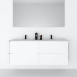 mueble de lavabo doble