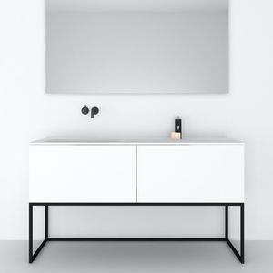 mueble de lavabo doble