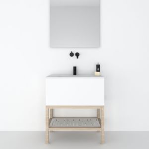 mueble de lavabo de pie