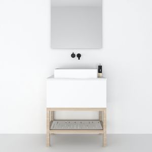 mueble de lavabo de pie