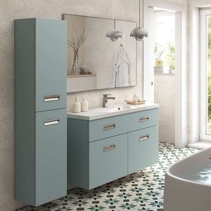 mueble de lavabo doble