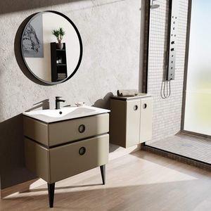 mueble de lavabo doble