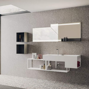 mueble de lavabo suspendido