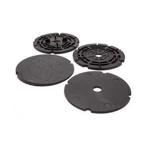 pedestal para suelo técnico de PVC