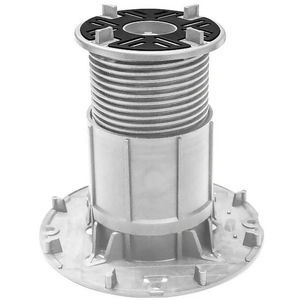 pedestal para suelo técnico de aluminio