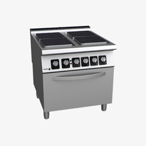 cocina con horno eléctrica
