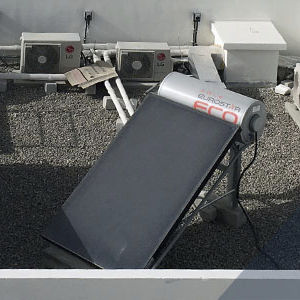 calentador de agua solar