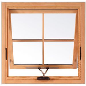 ventana de madera