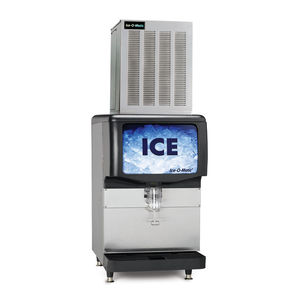 fabricador de cubitos de hielo con evaporador vertical