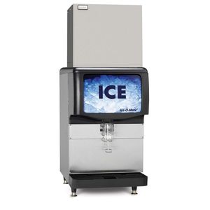 fabricador de cubitos de hielo con evaporador vertical