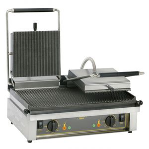 parrilla de contacto eléctrica / en encimera / profesional / para paninis
