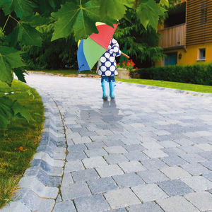 Bloque de hormigón macizo - BLOC MULTI - ALKERN - para valla de jardín