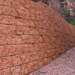 muro de contención de hormigón