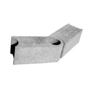 bloque de hormigón macizo