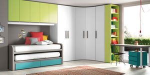 habitación para niños blanca