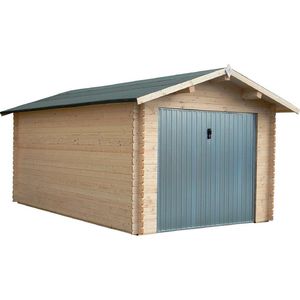 cubierta para aparcamiento de madera