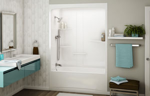 bañera-ducha rectangular