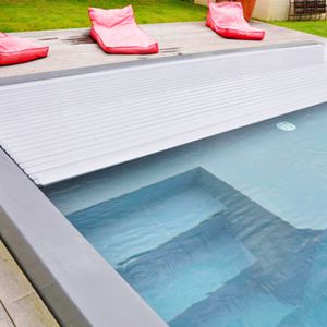 cubierta para piscina de láminas