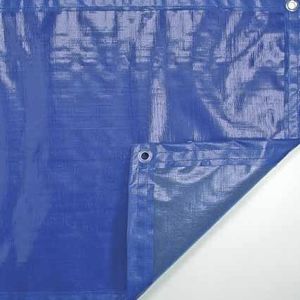 cubierta para piscina con ojales