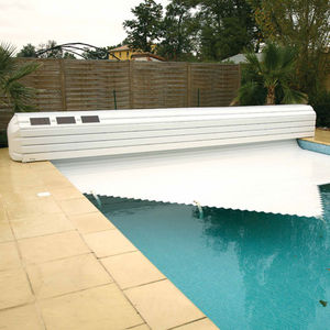 cubierta para piscina de láminas