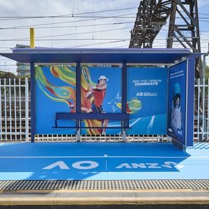 parada de autobús de acero galvanizado