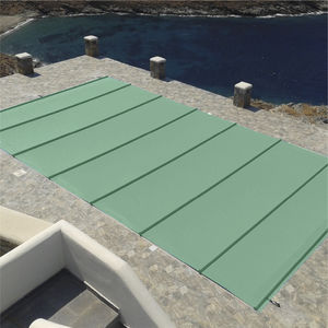 cubierta para piscina con barras