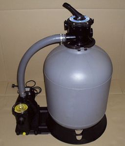 grupo de filtración para piscina de arena