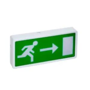 iluminación de emergencia rectangular