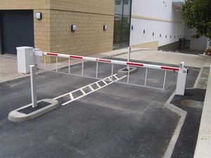 barrera de control de acceso