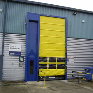 puertas industriales plegables