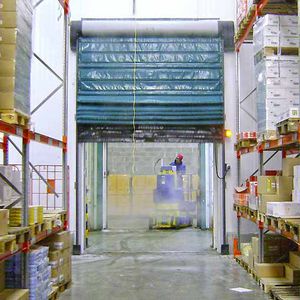 puertas industriales plegables