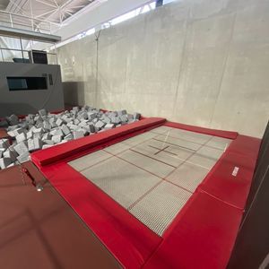trampolín de gimnasia