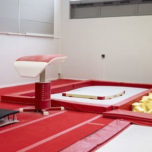 colchoneta de caída para gimnasia