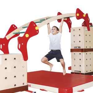 escalera para parque infantil fija