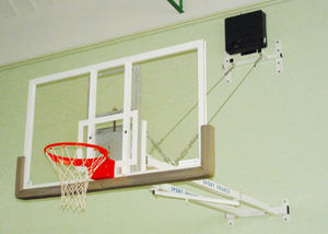 canasta de baloncesto de pared