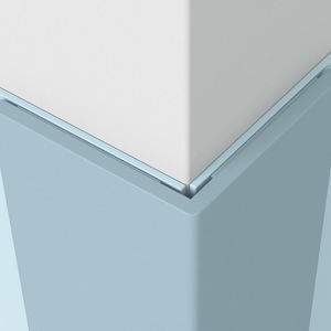 perfil de acabado aluminio