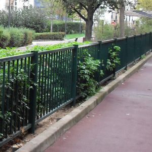 valla de barras