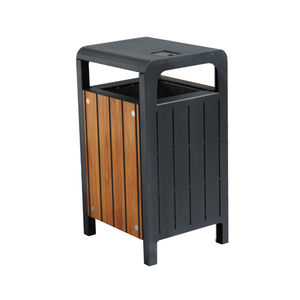 cubo de basura público